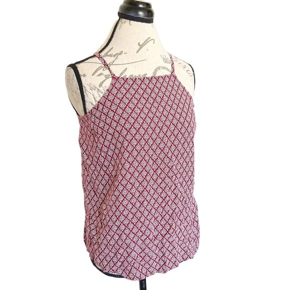Old Navy Womens Blouse Print Tank Top Sleeveless Size XS Beach Boho Bohemian - Picture 3 of 12